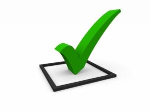 what's on your purchase checklist